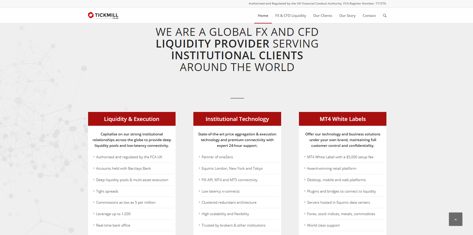 Tickmill Prime advantages Tickmill Prime advantages